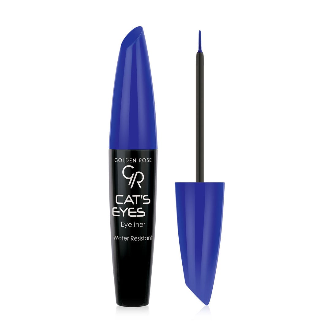 Підводка для очей Golden Rose Cat's Eyes Eyeliner Matte Blue, 6 мл